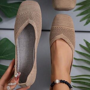 Taupe flats
